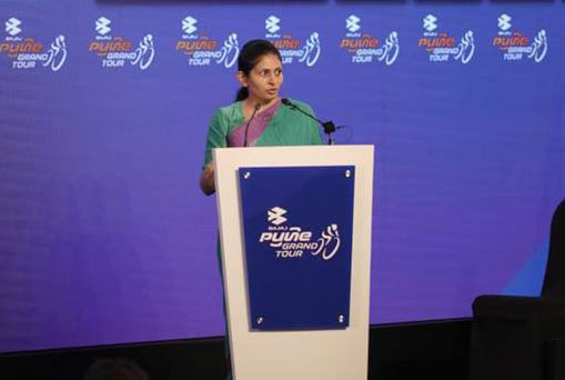 केंद्रीय युवा कार्यक्रम एवं खेल राज्य मंत्री रक्षा निखिल खडसे ने खेल पर्यटन और फिट इंडिया अभियान को आगे बढ़ाने में ‘पुणे ग्रैंड टूर 2026’ की भूमिका पर प्रकाश डाला