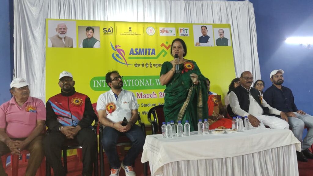 रायपुर में अंतरराष्ट्रीय महिला दिवस पर हाई-एनर्जी ‘अस्मिता’ एथलेटिक्स मीट का आयोजन किया गया