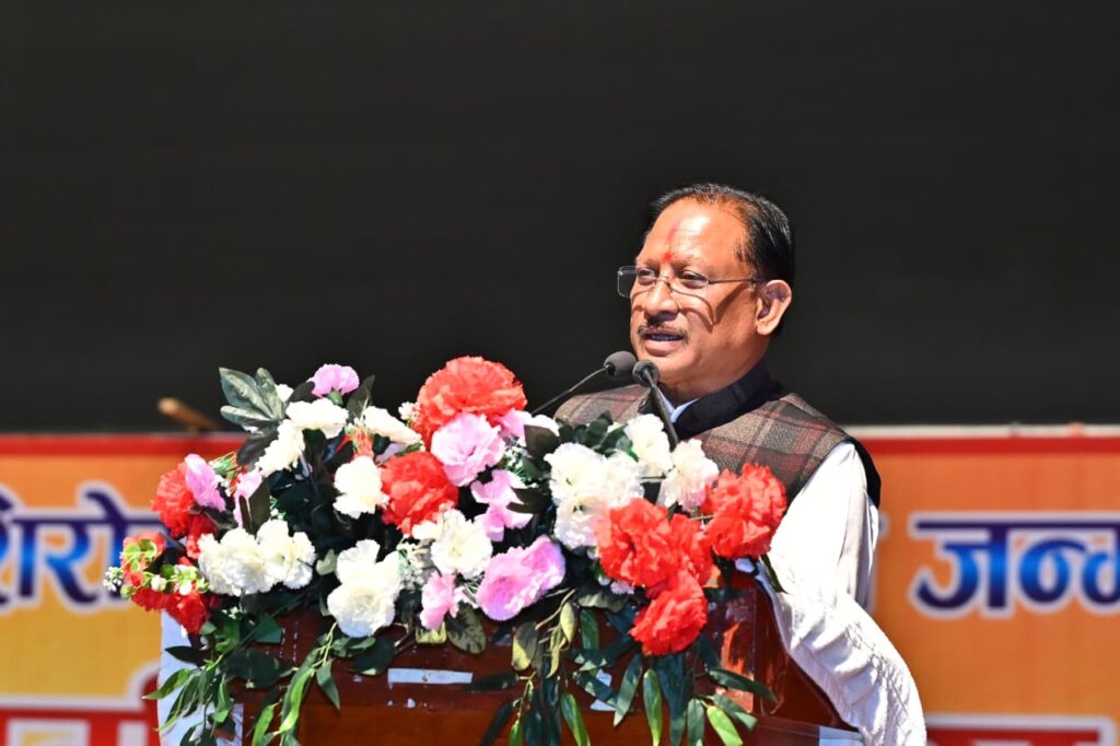 सुशासन तिहार का उद्देश्य शासन की योजनाओं का लाभ अंतिम व्यक्ति तक पहुंचाना – मुख्यमंत्री साय