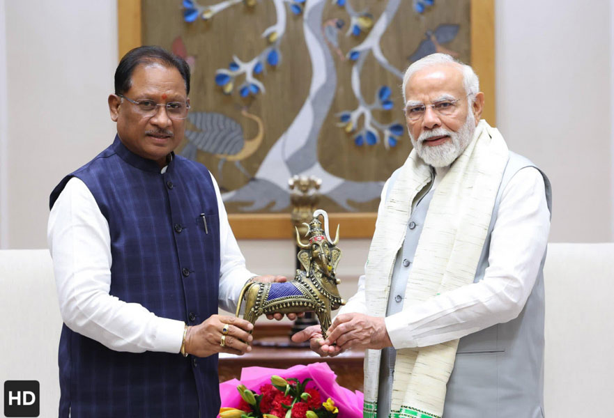 प्रधानमंत्री मोदी के नेतृत्व में सेवा, सुशासन और जनकल्याण के 12 वर्ष पूर्ण : मुख्यमंत्री साय ने दी बधाई