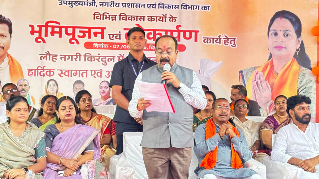 स्वच्छता, पेयजल, सड़क, अधोसंरचना और नागरिक सुविधाएं बढ़ाने प्रमुखता से किये जा रहे काम – अरुण साव