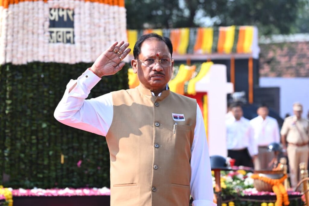 वीर जवानों के अदम्य साहस और सर्वाेच्च बलिदान से छत्तीसगढ़ में शांति और सुरक्षा का नया अध्याय: मुख्यमंत्री साय